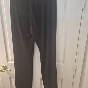 Clara Sun Woo Black Ankle Pants Split Hem Sz1X